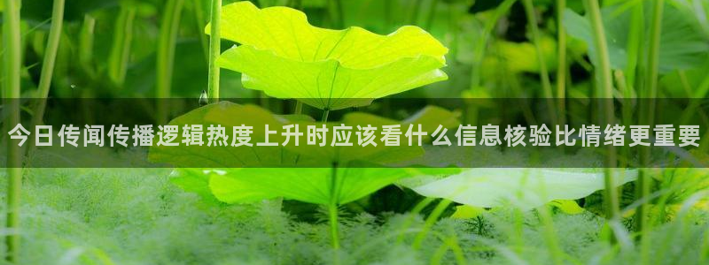 17黑料吃瓜:今日传闻传播逻辑热度上升时应该看什么信息核验比情绪更重要